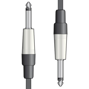 Classic Guitar Leads 6.3mm Jack Plug – 3m