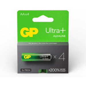 GP Ultra+ Alkaline Batteries – AA