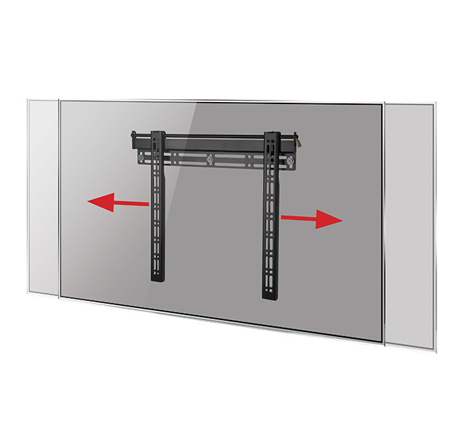 B-Tech BT8421-PRO/B up to 55" Flat Wall Mount - Image 3