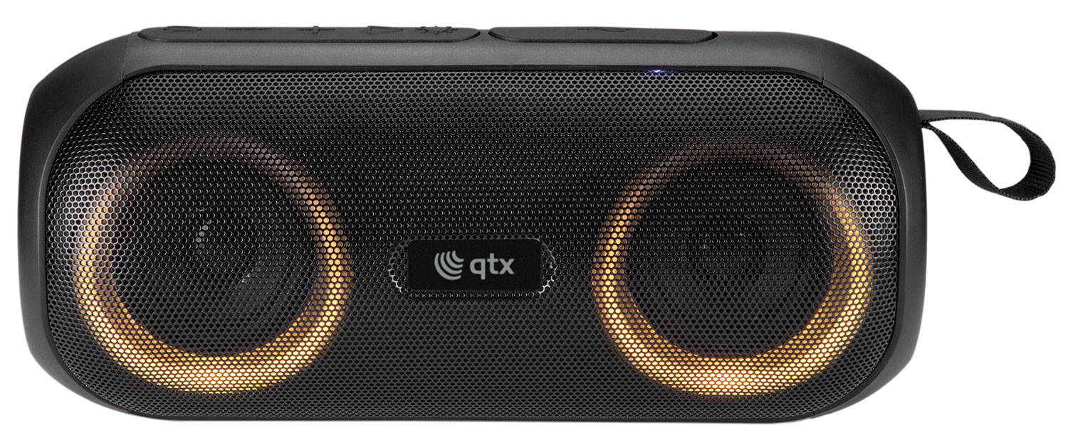 qtx PartyPod: Bluetooth Speaker with LED Light Show - Image 2