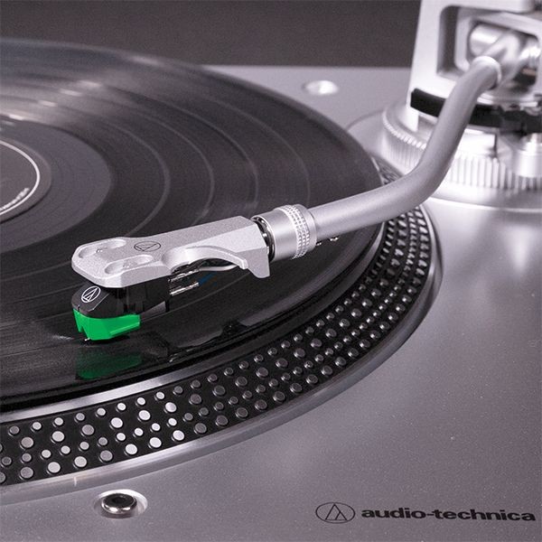Audio-Technica AT-LP120XUSB Direct-Drive Turntable (Analog & USB) - Silver - Image 3