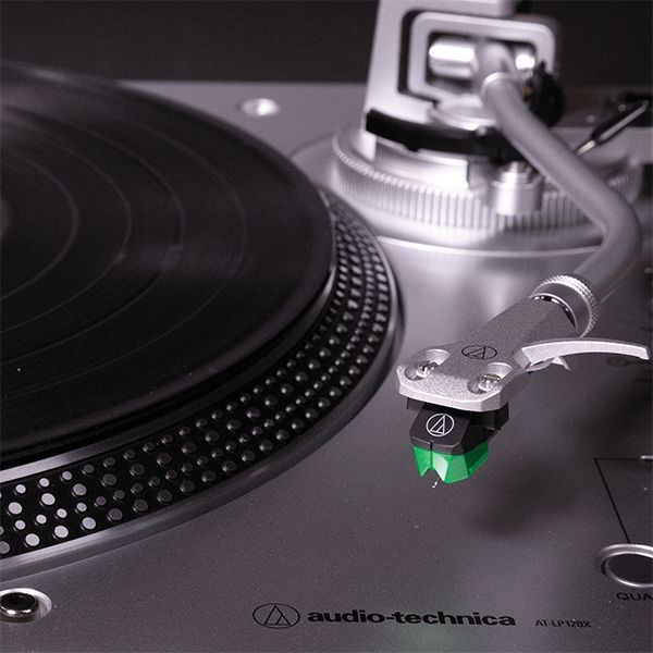 Audio-Technica AT-LP120XUSB Direct-Drive Turntable (Analog & USB) - Silver - Image 4