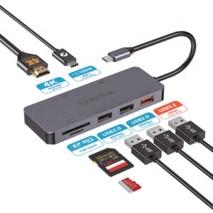 av:link 7 port USB-C Multi-Hub