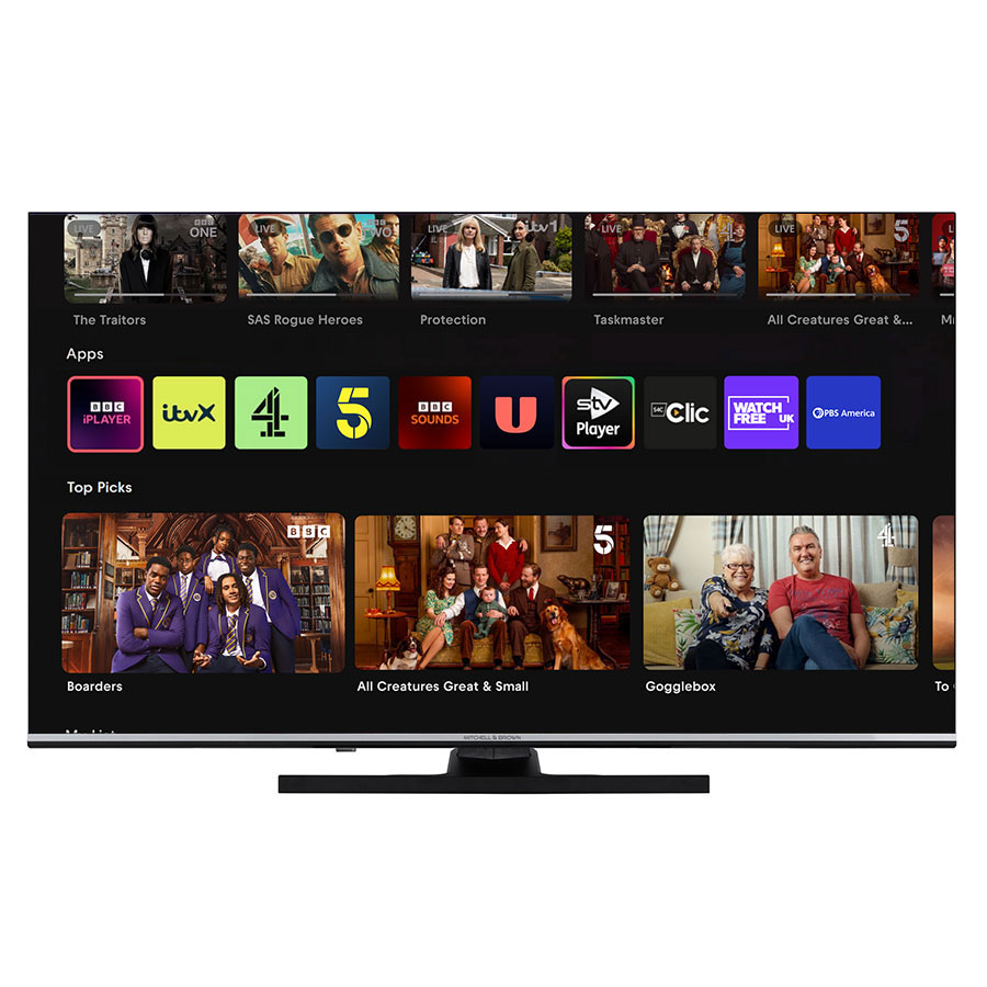 Mitchell and Brown – JB-55B1811 55″ Ultra HD Borderless Smart TV Powered by TiVo - 7 Year Warranty - Image 2