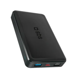 SBS Fast charge powerbank: 10,000 mAh, 2 USBs
