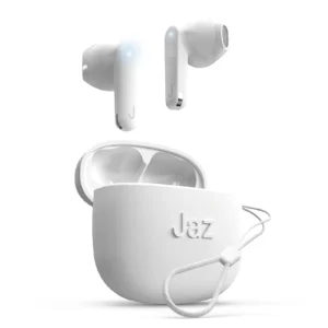 Jaz Amber – TWS wireless earphones with strap – White